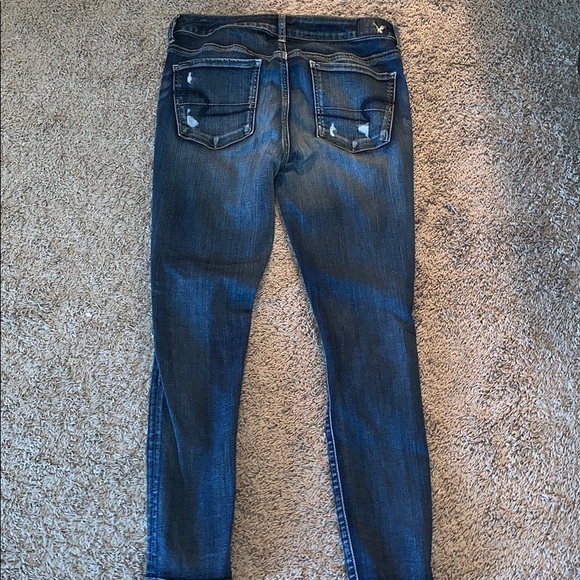 American Eagle destroyed skinny jegging - Picture 4 of 4